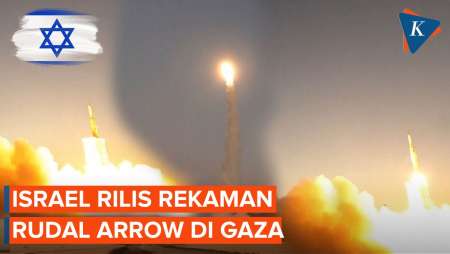 Detik-detik Pertama Kalinya Israel Gunakan Rudal Arrow untuk Lawan Hamas