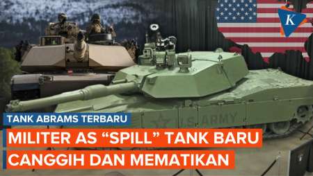 Militer AS Pamerkan Generasi Terbaru Tank Abrams