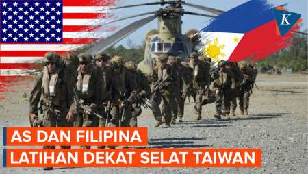 AS dan Filipina Latihan Militer Dekat Selat Taiwan