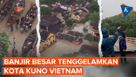 Banjir Parah Landa Vietnam, Tenggelamkan Situs-situs Bersejarah