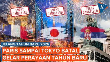 Paris, Tokyo, Hingga Hong Kong Batalkan Perayaan Tahun Baru 2026, Ada Apa?
