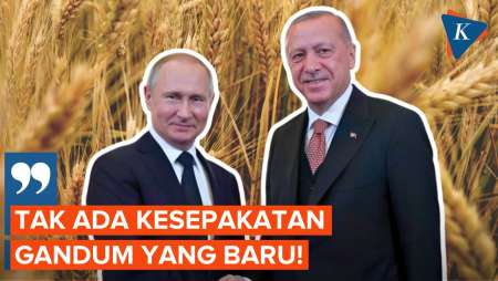 Putin: Tak Ada Kesepakatan Gandum Baru hingga Barat Penuhi Tuntutan