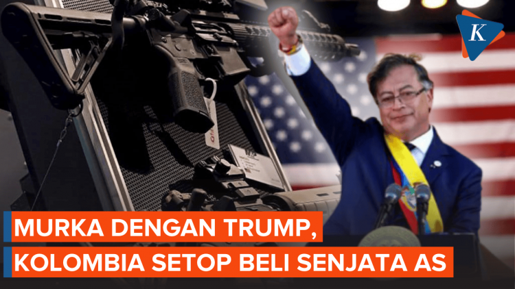 Kolombia Murka Dicoret Trump dari Sekutu, Setop Beli Senjata AS