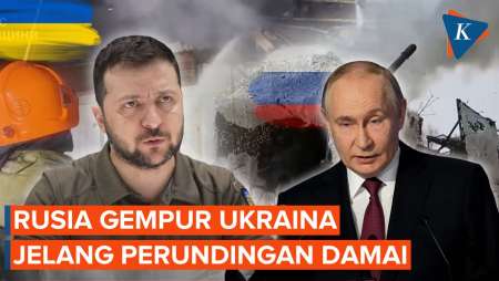 Jelang Perundingan Damai, Rusia Kembali Gempur Ukraina