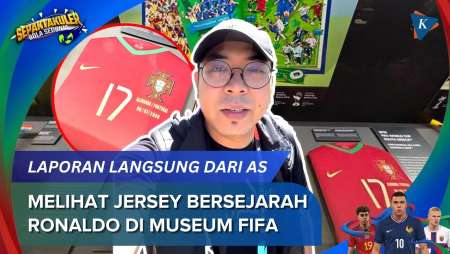 Berkunjung Ke Museum FIFA Di New York, Ada Jersey Bersejarah Cristiano Ronaldo