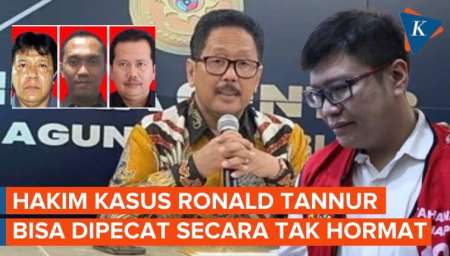 Pemecatan 3 Hakim di Kasus Ronald Tannur Tak Bisa Langsung