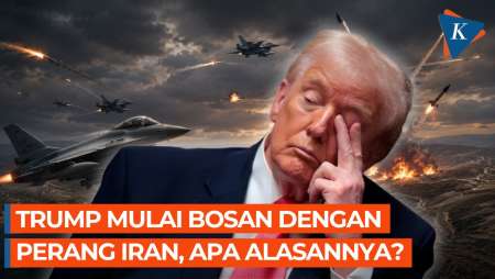 Trump Mulai Bosan Dengan Perang Iran, Ada Apa?