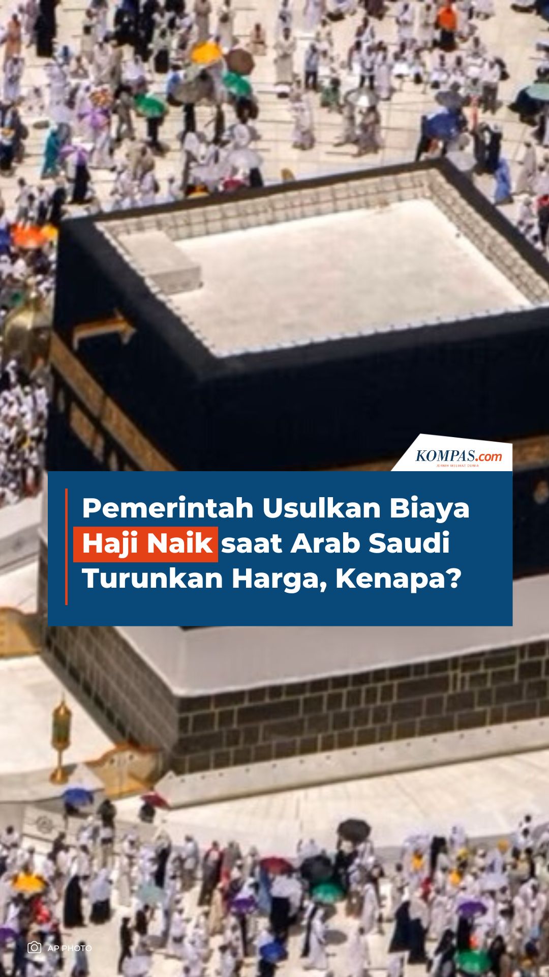 Pemerintah Usulkan Biaya Haji Naik saat Arab Saudi Turunkan Harga, Kenapa?