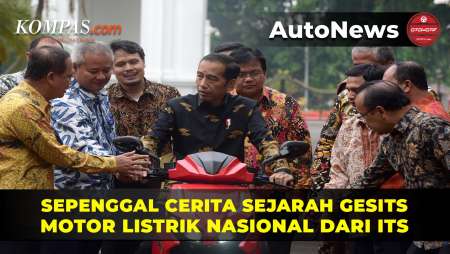 Sepenggal Sejarah Gesits: Motor Listrik Indonesia Dari Riset ITS