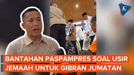 Penjelasan Paspampres soal Video Viral Jemaah Diusir Saat Gibran Shalat Jumat