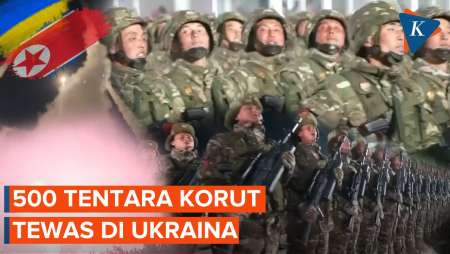 500 Tentara Korut Dilaporkan Tewas akibat Rudal Storm Shadow Ukraina