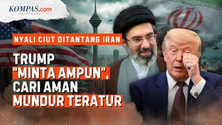 Trump Ciut Ditantang Perang Iran, Pilih "Minta Ampun" Daripada Berantakan