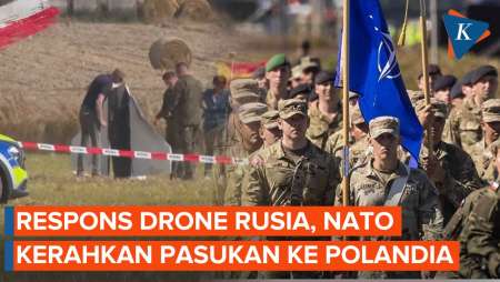 Operasi Eastern Sentry, NATO Kerahkan Pasukan Usai Drone Rusia Terobos Polandia
