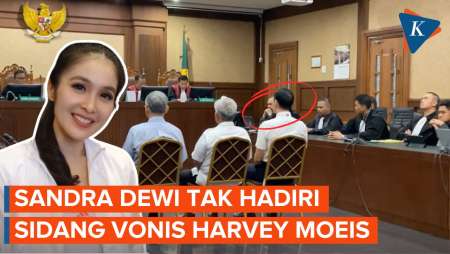 Harvey Moeis Divonis 6,5 Tahun Penjara, Sandra Dewi Tak Hadiri Sidang