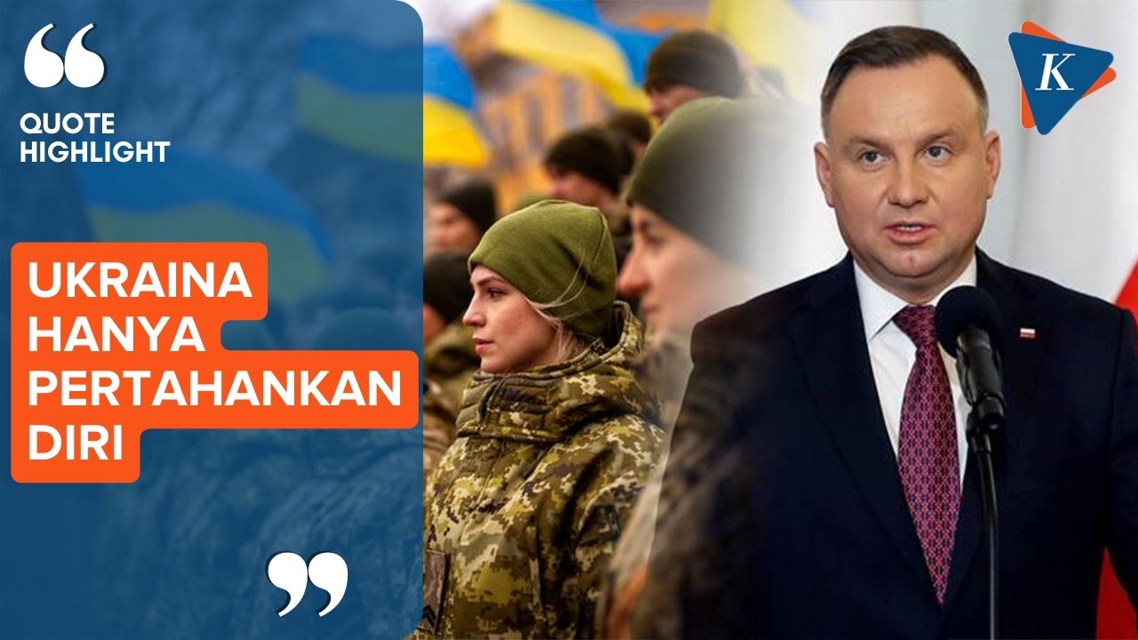 Presiden Polandia Memaklumi Rudal Nyasar sebagai Upaya Pertahanan Ukraina