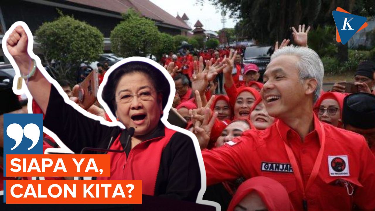 Megawati: Calon Kita Namanya Siapa? Pranowo Ganjar?