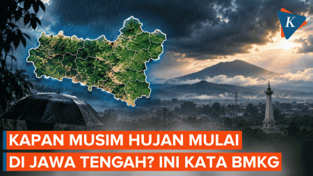 Kapan Musim Hujan Mulai Di Jawa Tengah? Ini Prediksi BMKG