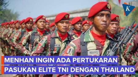 Indonesia-Thailand Bakal Bertukar Dan Latihan Bersama Pasukan Khusus