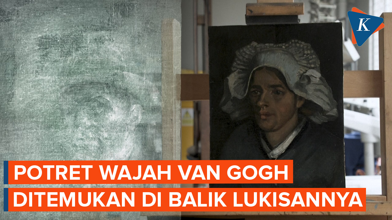 Potret Wajah Pelukis Ternama, Vincent Van Gogh ditemukan di Balik Salah Satu Lukisannya