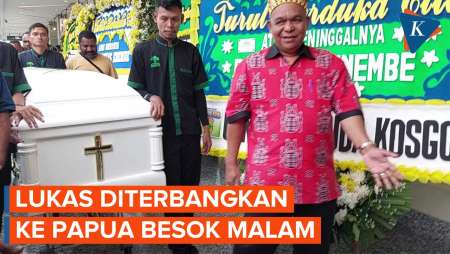 Lukas Enembe Diterbangkan ke Papua Rabu Malam