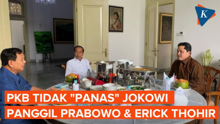 PKB Yakin Jokowi Tak Bahas Cawapres dengan Prabowo dan Erick Thohir