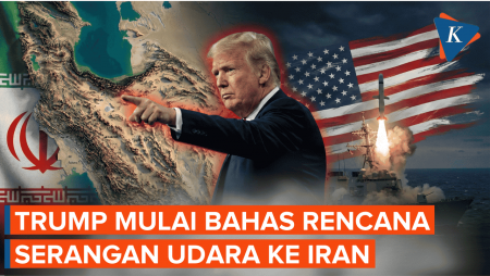 Trump Mulai Bahas Serangan Udara Ke Iran, Sudah Pilih Target?