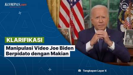 [KLARIFIKASI] Manipulasi Video Joe Biden Berpidato dengan Makian