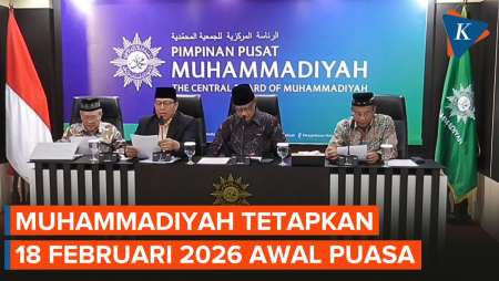 Muhammadiyah Tetapkan Awal Ramadhan 1447 H  Jatuh Pada 18 Februari 2026