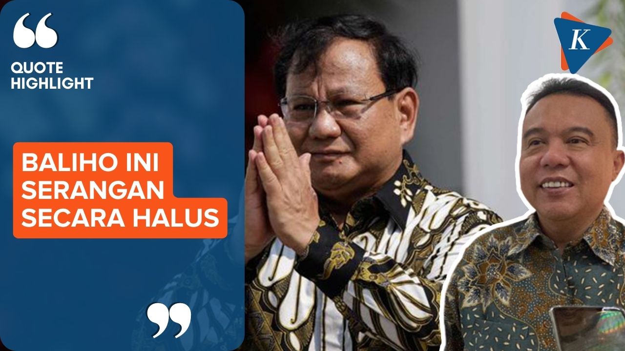 Gerindra Nilai Ramai Soal Baliho Justru Bisa Rugikan Prabowo
