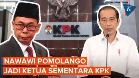 Jokowi Tunjuk Nawawi Pomolango sebagai Ketua Sementara KPK