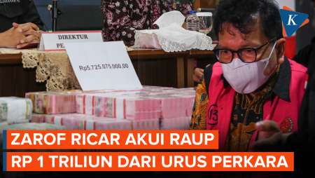 Eks Pejabat MA Zarof Ricar Akui Dapat Rp 1 Triliun dari Urus Perkara