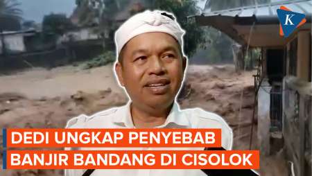 Dedi Mulyadi Beberkan Dugaan Penyebab Banjir Cisolok Sukabumi