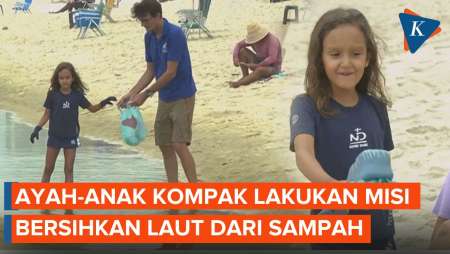 Kisah Inspiratif Ayah dan Anak Bersatu Menyelamatkan Laut dari Sampah Plastik