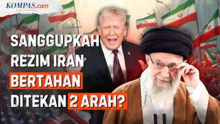 Sikap Iran Hadapi "Jepitan" AS-Pedemo Di Teheran, Mampukah Bertahan?