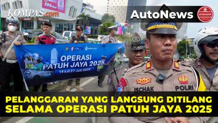 Operasi Patuh Jaya 2025, Ini Pelanggaran yang Langsung Ditilang