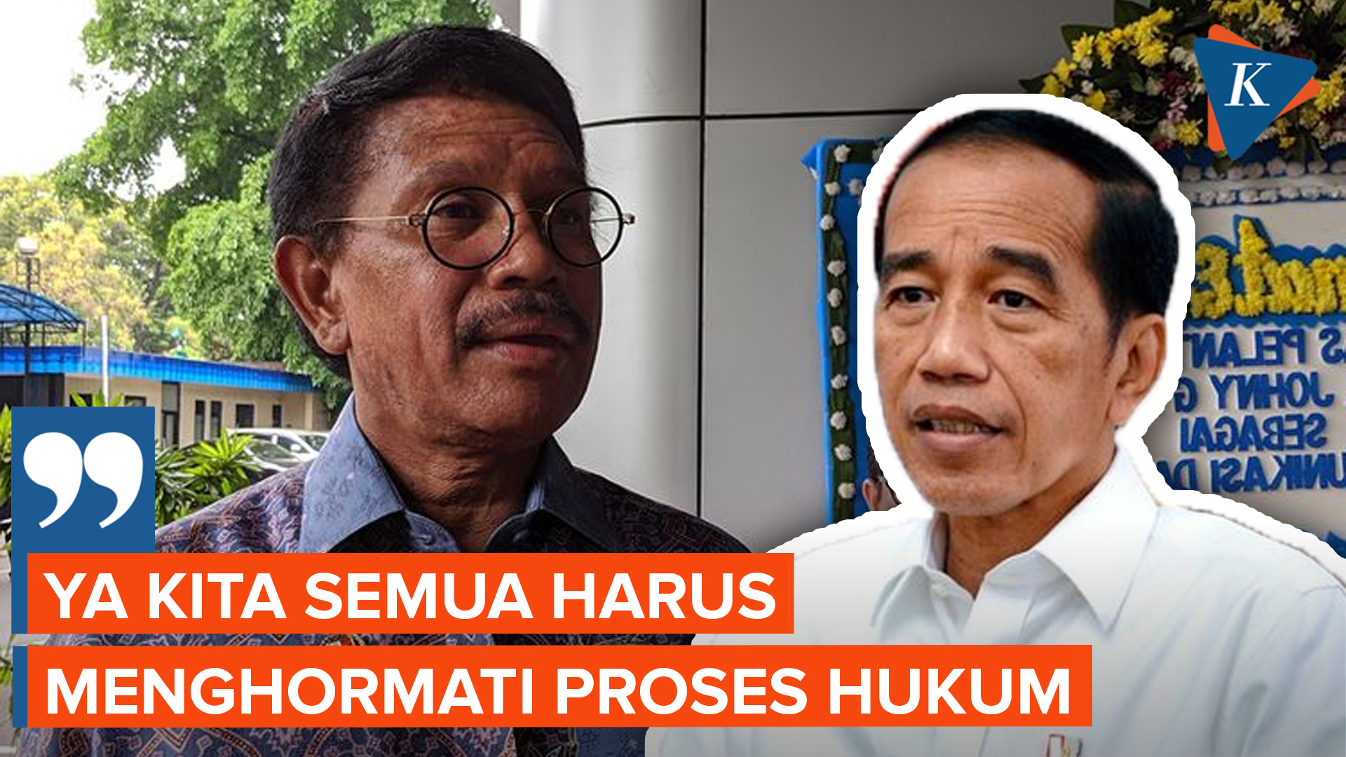 Johnny G Plate Akan Diperiksa, Jokowi Minta Semua Pihak untuk Hormati Proses Hukum