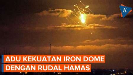 Momen Iron Dome Kerja Keras Saat Sirene Meraung di Israel