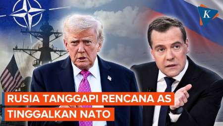 Trump Mau Tarik AS Dari NATO, Rusia: Hanya Gertakan