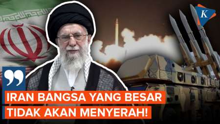 Muncul Usai Perang, Khamenei: Iran Bangsa yang Besar, Tak Akan Pernah Menyerah