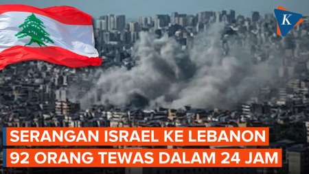 Korban Bertambah! Gempuran Israel Sebabkan 92 Orang Terbunuh dalam 24 Jam Terakhir