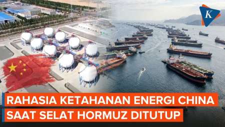 Jurus China Tetap Tenang meski Selat Hormuz Ditutup
