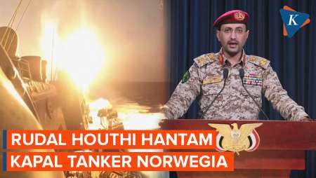 Rudal Houthi Serang Kapal Tanker Norwegia