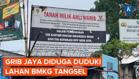 Lahan BMKG Diserobot GRIB Jaya di Tangsel, Ini Kronologinya