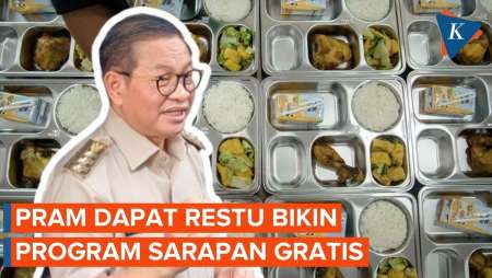 Respons Pramono Usai Sarapan Gratis Dapat Lampu Hijau dari Pusat