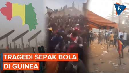 Insiden Tragis Sepak Bola di Guinea, Tewaskan 56 Orang 