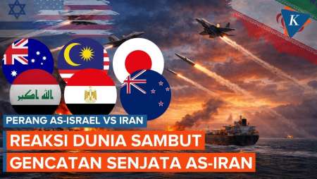 Respons Dunia Soal Gencatan Senjata As-Iran, Damai Atau Sekadar Jeda?