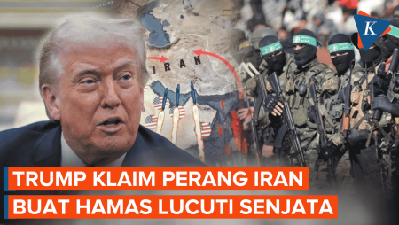 Trump "Seret" Perang Iran Jadi Alasan Hamas Terpaksa Mau Lucuti Senjata