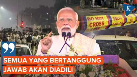 Respons Tegas PM Modi Soal Ledakan Mobil Mematikan Di India, Janji Adili Pelaku