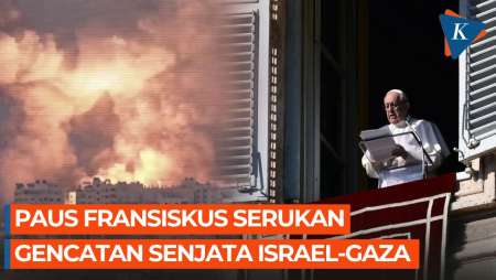 Paus Fransiskus Serukan Gencatan Senjata di Israel dan Gaza