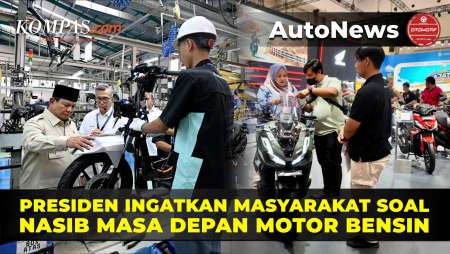 Prabowo Bicara Masa Depan Motor Bensin, Upayakan Tukar Tambah